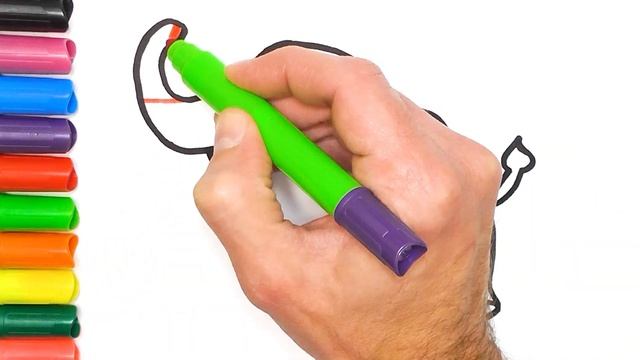 Как нарисовать слонёнка. Рисуем милого маленького слона сами. Простые уроки для повторения детьми смотреть онлайн