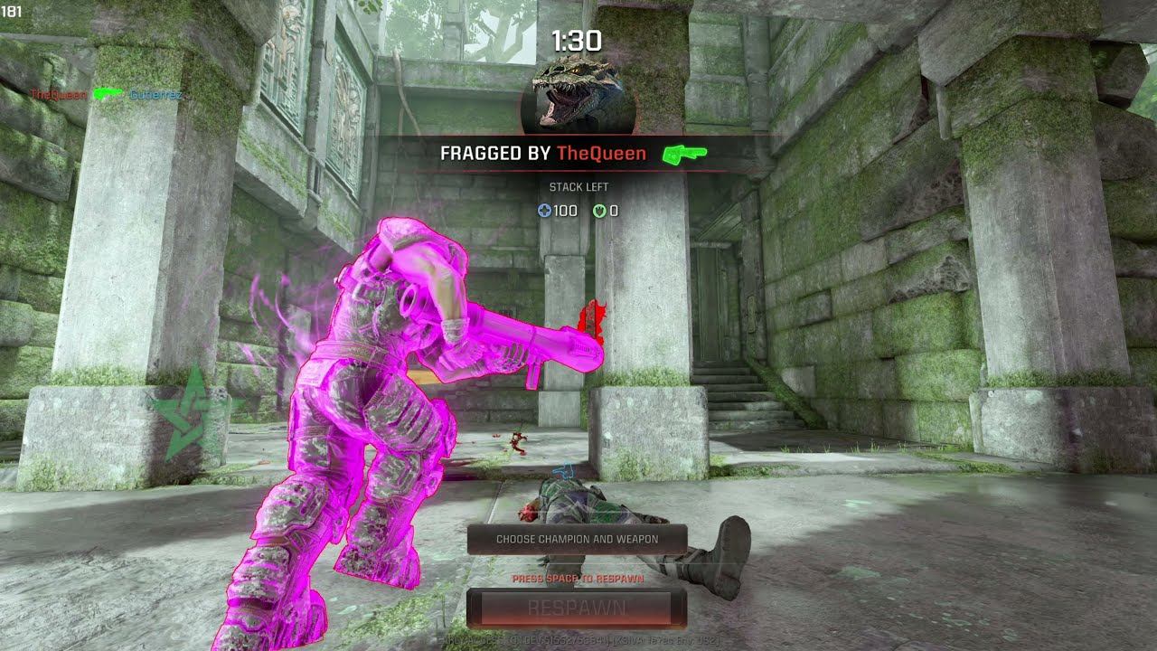Quake Champions 2021 TDM / Stream snipe brawl on Awoken with TheQueen / Just for fun