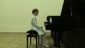Заворина Ольга, 10 лет. И.С. Бах, Двухголосная инвенция F-dur; Г. Беренс, Этюд ор. 88 № 17 d-moll