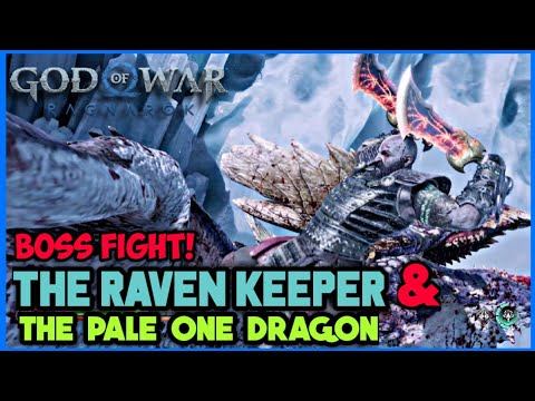 GOD OF WAR RAGNAROK - THE RAVEN KEEPER & THE PALE ONE DRAGON BOSS FIGHT смотреть онлайн