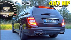 C63 AMG Performance 100-200 КМ/Ч | НЕВЕРОЯТНЫЙ ЗВУК И МАКСИМАЛЬНАЯ СКОРОСТЬ AutoTopNL