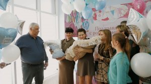 Выписка из роддома Кирилл и Даниил.