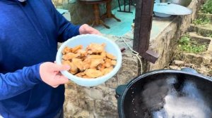 Куриные Крылья в казане по-Узбекски. Очень вкусный рецепт