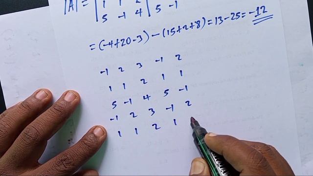 Inverse of 3×3 Matrix with 3 minutes