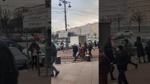 Финляндский в 18, выход с метро