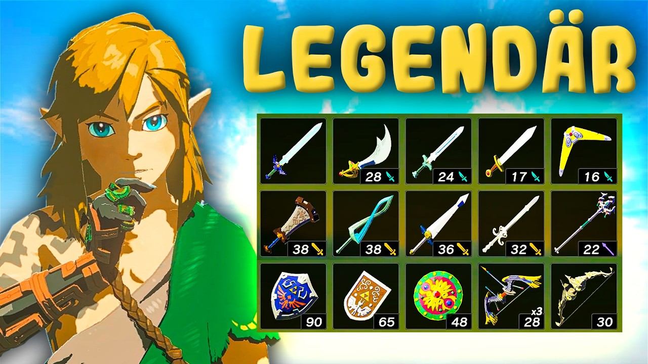 Kann ich TotK nur mit LEGENDÄREN Waffen spielen? смотреть онлайн