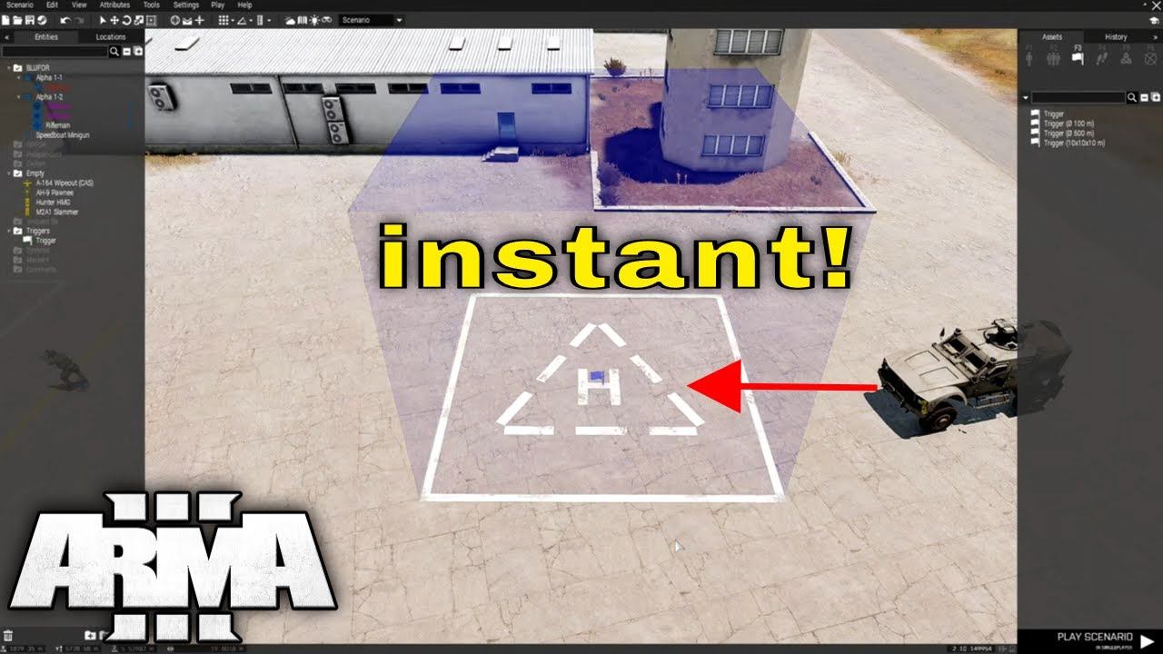 Instantly Rearm, Repair, & Refuel vehicles with a Trigger! смотреть онлайн