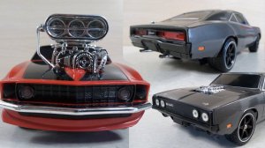 Купил отличные радейки Dodge Charger 1/16, драгстер Ford Mustang 1/16 и другое