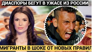 Мигранты бегут Аулами домой!! Госдума нанесла УДАР по этническим Диаспорам!