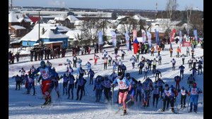 21 лыжный марафон Киржач 2021г.