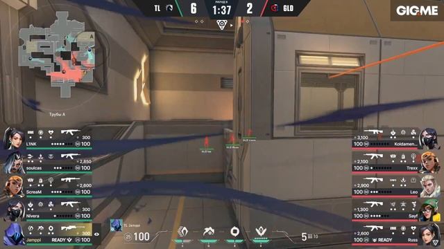 GLD vs TL - VALORANT Challengers EMEA - Stage 2 Неделя 3 День 1 Карта 2 смотреть онлайн