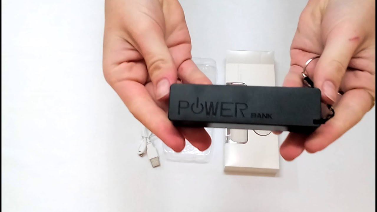 Внешний аккумулятор Power Bank GLK 112 2600 mAh