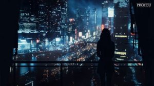 Ghosts of Neon Metropolis -- Night Ambience Music Mix