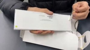 Распаковка Apple Watch