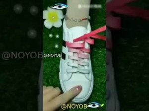 Как завязывать шнурки кроссовок Круто!!!