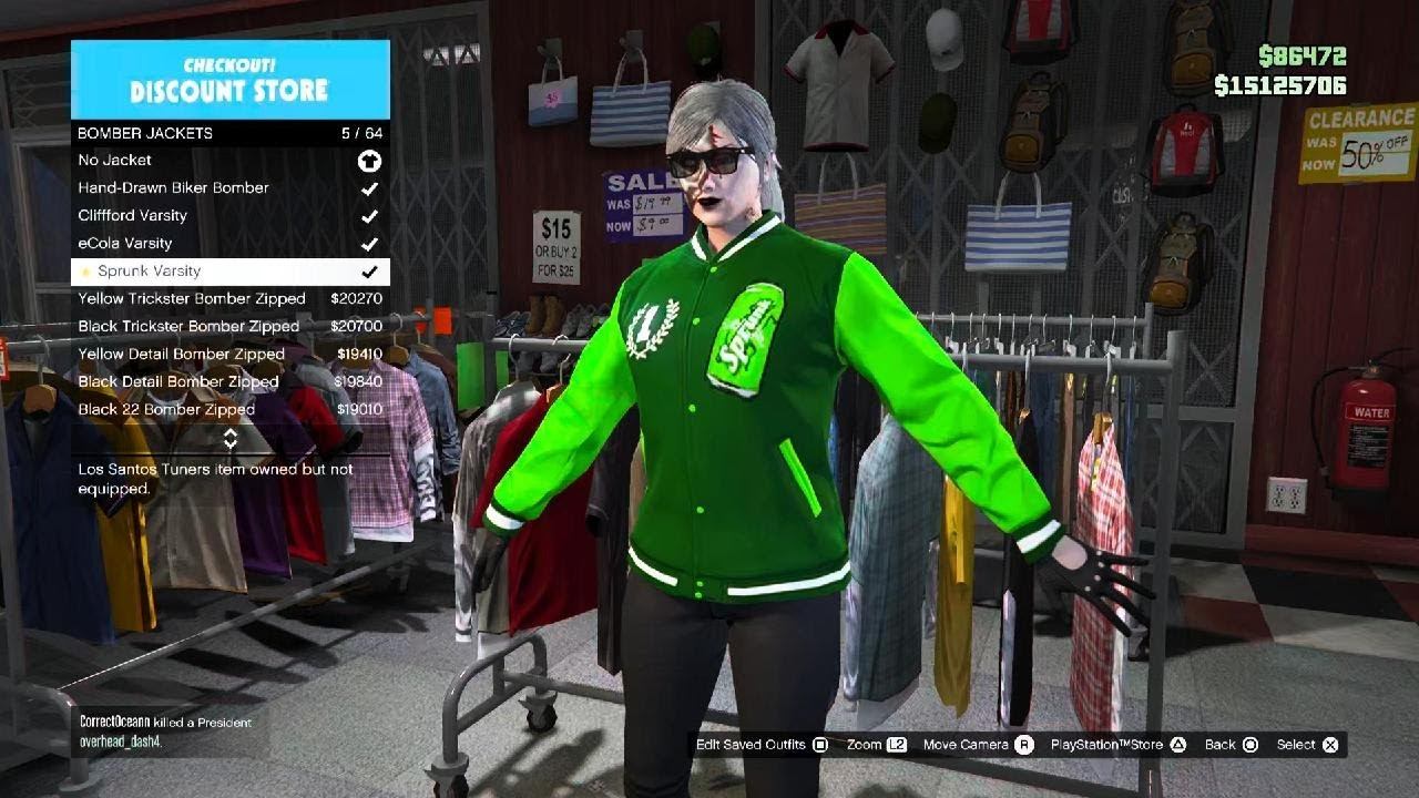 Sprunk varsity jacket gta online смотреть онлайн