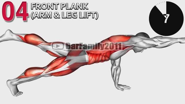 Plank Workout Challenge To Lose Belly Fat in 10 Day