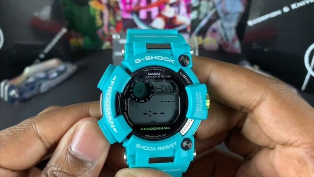 G-Shock GWF-D1000MB-3JF “Tiffany” смотреть онлайн