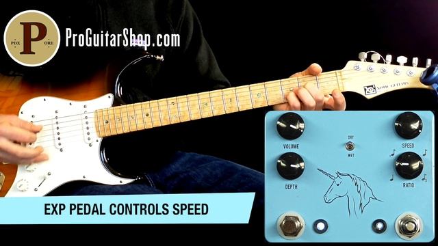 JHS Pedals Unicorn Uni-Vibe w/ Tap Tempo смотреть онлайн