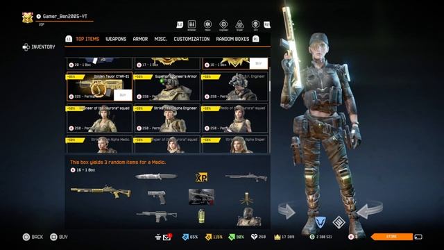 Warface Consoles Shop 21. January 2022  PS4XB1Switch