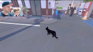 СМЕШНОЙ КОТИК потерялся в Большом Городе! Развивающая игра для детей про кота