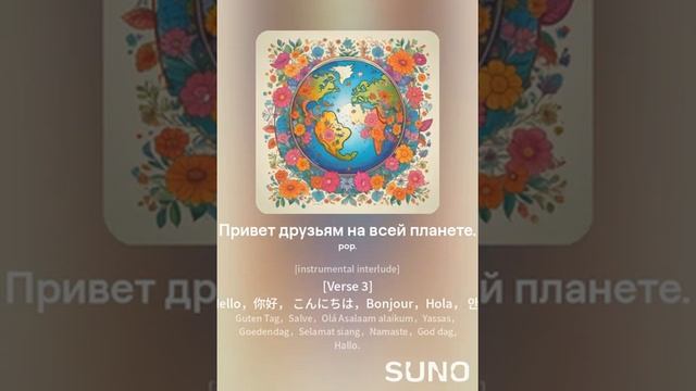 Привет Друзьям На Всей Планете