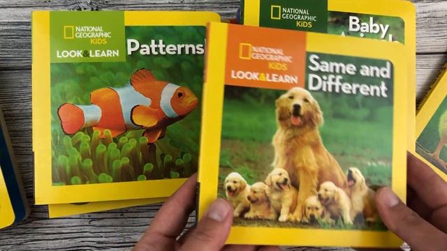 National Geographic Kids Look and Learn. Set of 12 books. Обзор