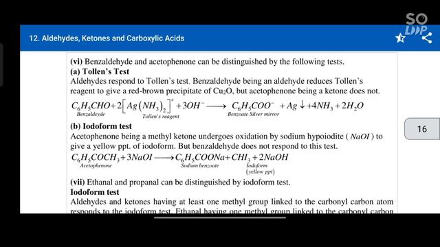 Aldehydes , Ketones and Carboxylic acid solutions|| Learnology