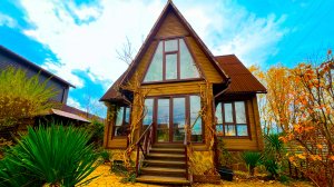 Уютный деревянный экодом из бруса в городе-курорте для любителей прогулок и тихой охоты|200м до леса