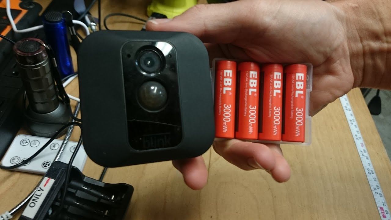 Rechargeable EBL Lithium batteries in Blink cameras смотреть онлайн