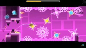 Geometry Dash, разбор сложности (clubstep) easy demom