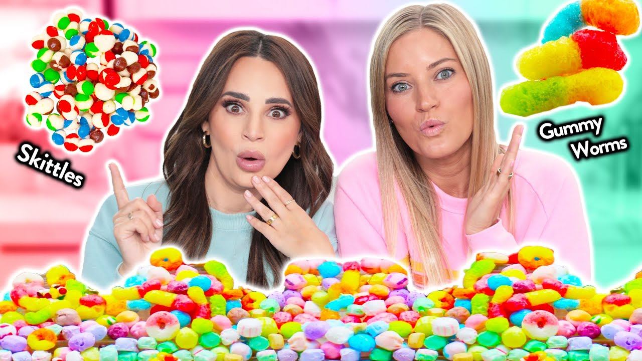 I TRIED FREEZE DRYING CANDY! w/ iJustine! - Ultimate Candy Test смотреть онлайн