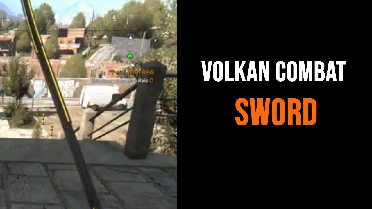 Dying Light Volkan Combat Sword DLC Weapon Showcase смотреть онлайн