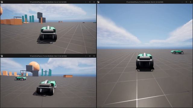 Unreal Engine 5 Smooth Network Replication [R-Tune Vehicle Physics] смотреть онлайн