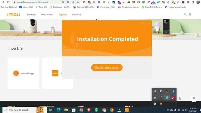 IMOU CCTV Camera on PC | Imou life app for windows 10 смотреть онлайн