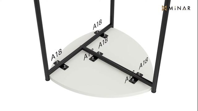 Minar Lenny 3 lü Metal Ayaklı Zigon Sehpa Montaj Videosu смотреть онлайн