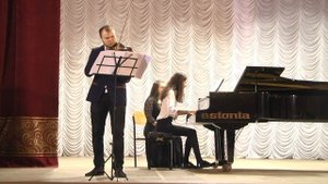 К. Хачатурян. Соната для скрипки и фортепиано соль-минор, соч.1.  I часть