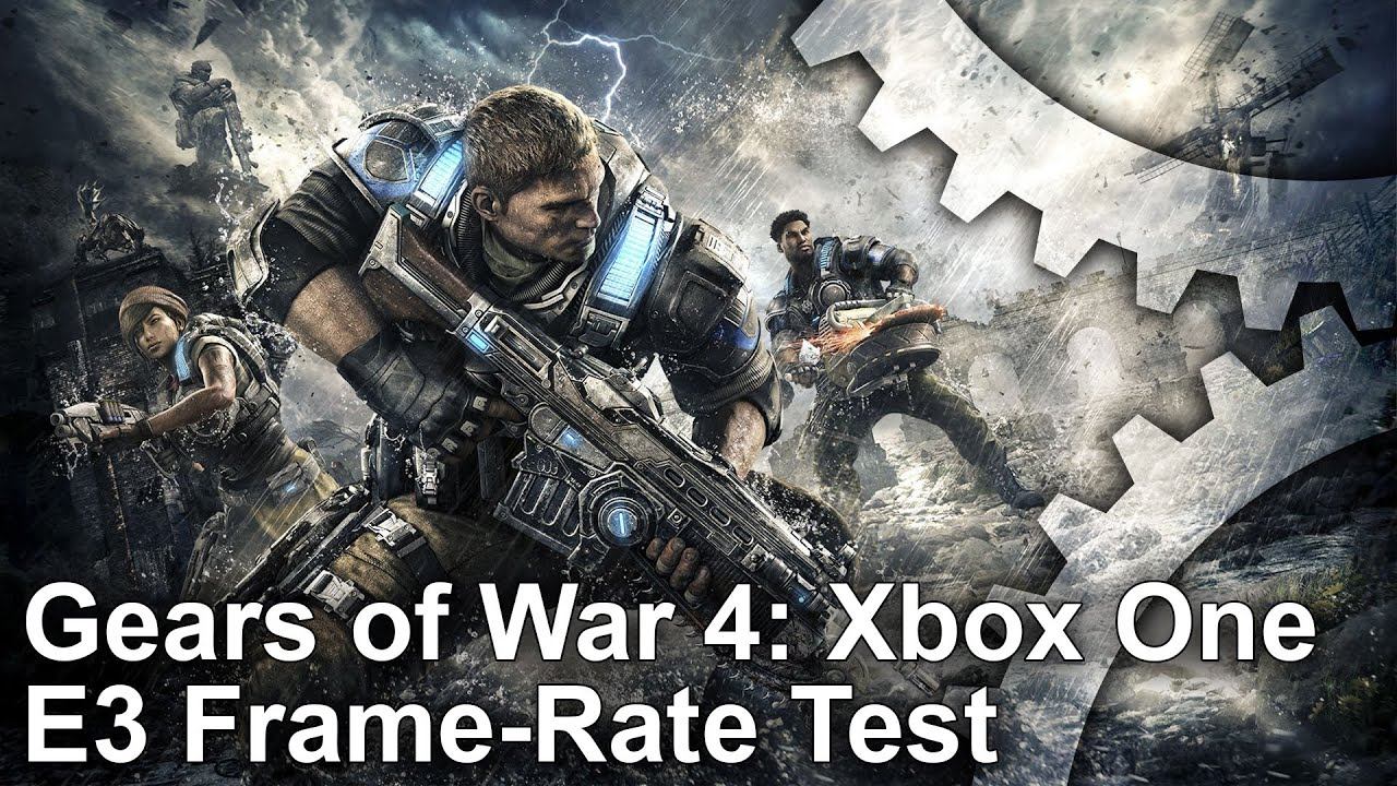 Gears of War 4: Xbox One E3 Gameplay Frame-Rate Test смотреть онлайн
