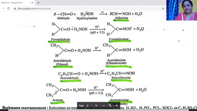 Aldehydes &Ketones(4 )Chemical Properties