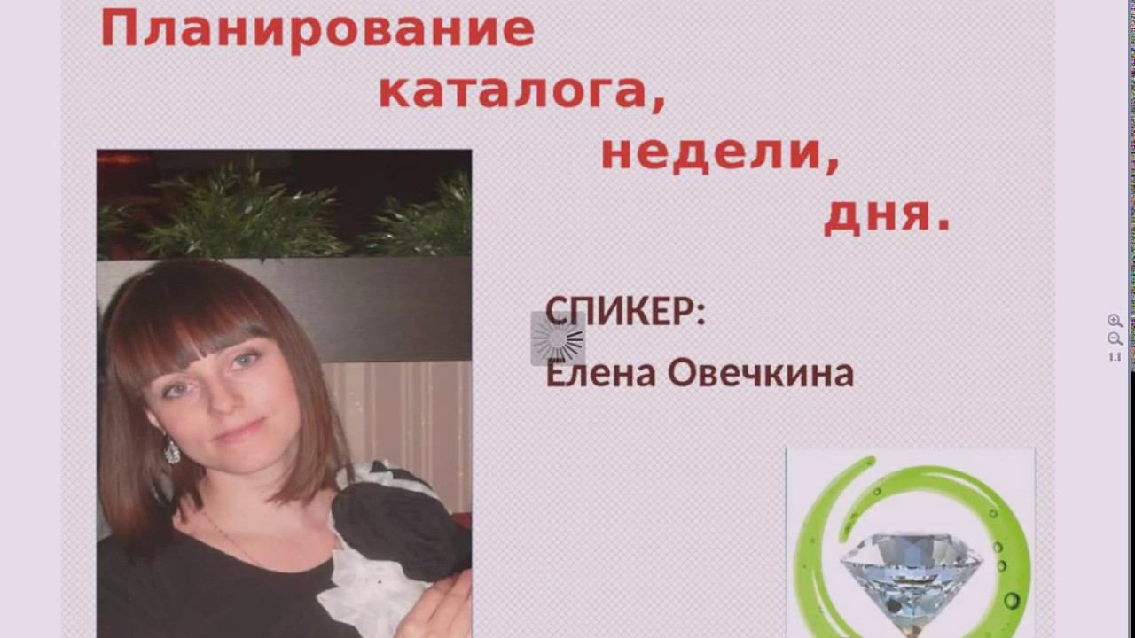 Планирование каталога, недели, дня. смотреть онлайн