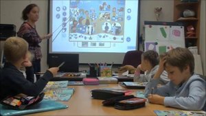 Learning Stars 1: Фрагметы урока по теме School