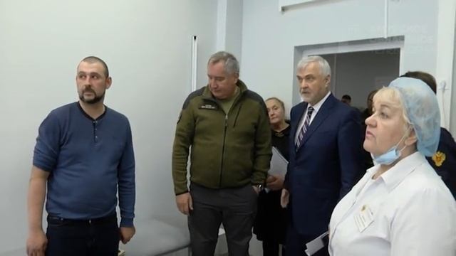 Рогозин на Космодроме