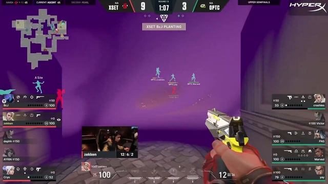 Optic vs Xset Playoffs Full Match | Valorant Champions 2022