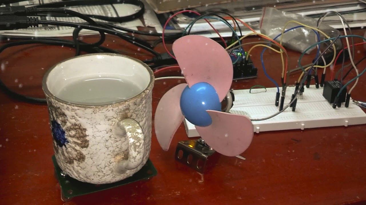 Automatic cooling pad with Arduino смотреть онлайн