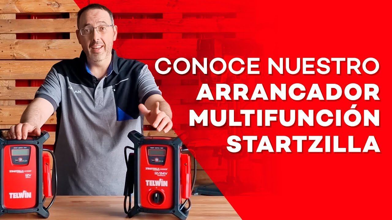 Arrancador Telwin Startzilla ¡Solucion para cuando te quedes sin bateria! смотреть онлайн
