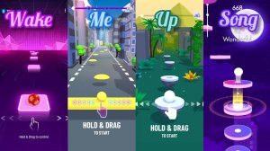 Wake Me Up - Tiles Hop VS Color Hop 3D VS Hop Ball 3 VS Beat Jumper