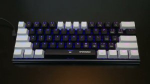 E-YOOSO Z-11 Keyboard with RGB Backlight (Blue Switch)