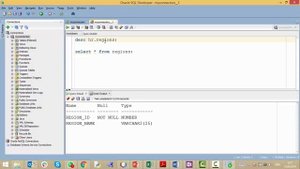 Урок 3 Команда DESCRIBE SQL