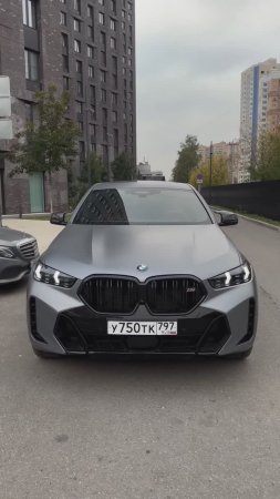 ПРИВЕЗЛИ ПОД ЗАКАЗ собранный по конфигуратору по предпочтениям клиента BMW X6 M60i G06 рестайл 2024