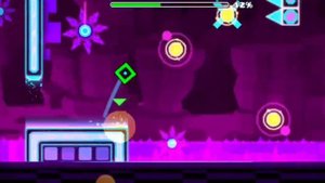 Прохождение Geometry Dash - уровень Monster Dance Off